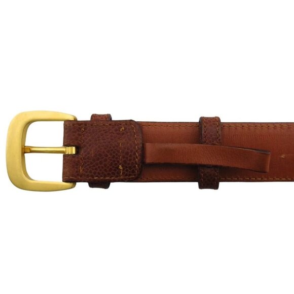 Salvatore Ferragamo belt Brown x Gold Women Authentic secondhand main image 7